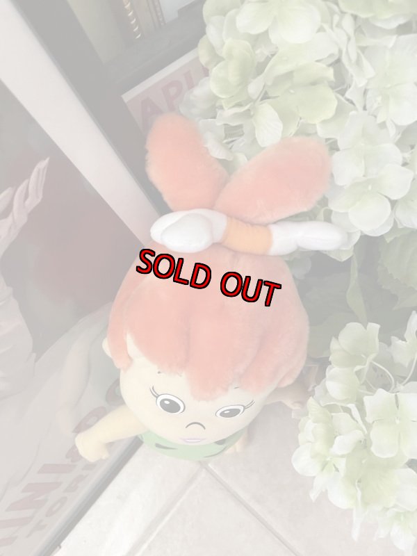 画像2: Hanna Barbera Flintstones Pebbles Plush Doll with Tag  / フリントストーン タグ付き　ペブルス　大きめドール　 (2)