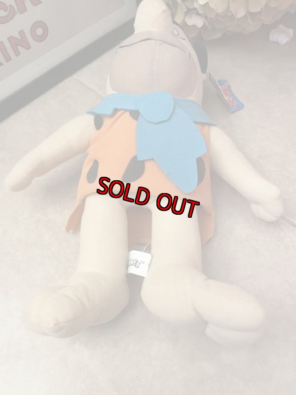 画像7: Hanna Barbera Flintstones Fred Plush Doll with Tag  / フリントストーン タグ付き　フレッド　大きめドール　 (7)