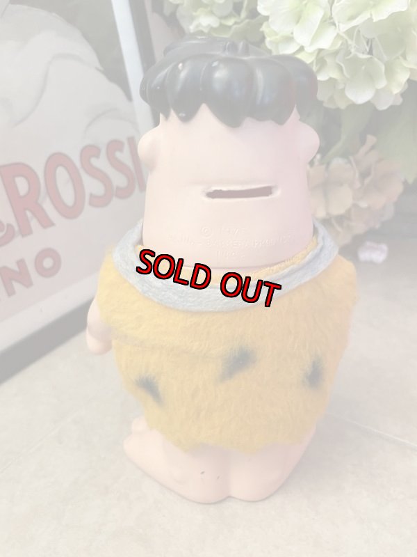 画像4: Hanna Barbera Flintstones Fred Plastic Coin Bank Doll 1975 / フリントストーン　フレッド　プラスチック製 貯金箱　ドール　 (4)