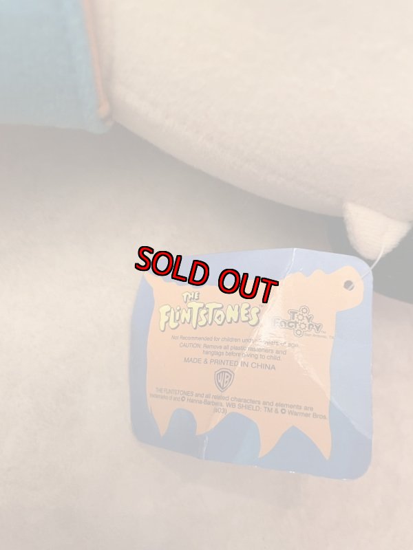 画像12: Hanna Barbera Flintstones Fred Plush Doll with Tag  / フリントストーン タグ付き　フレッド　大きめドール　 (12)