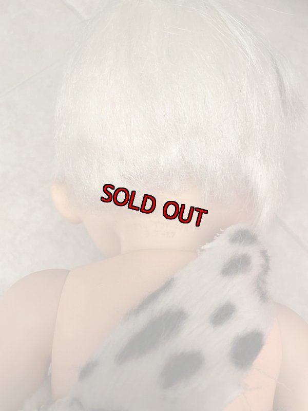 画像6: Flintstones Bamm Bamm Ideal Doll 43cm large White & Black Clothes 60’s  / フリントストーンのバンバン、43cm の大きめ白と黒の洋服ドール (6)