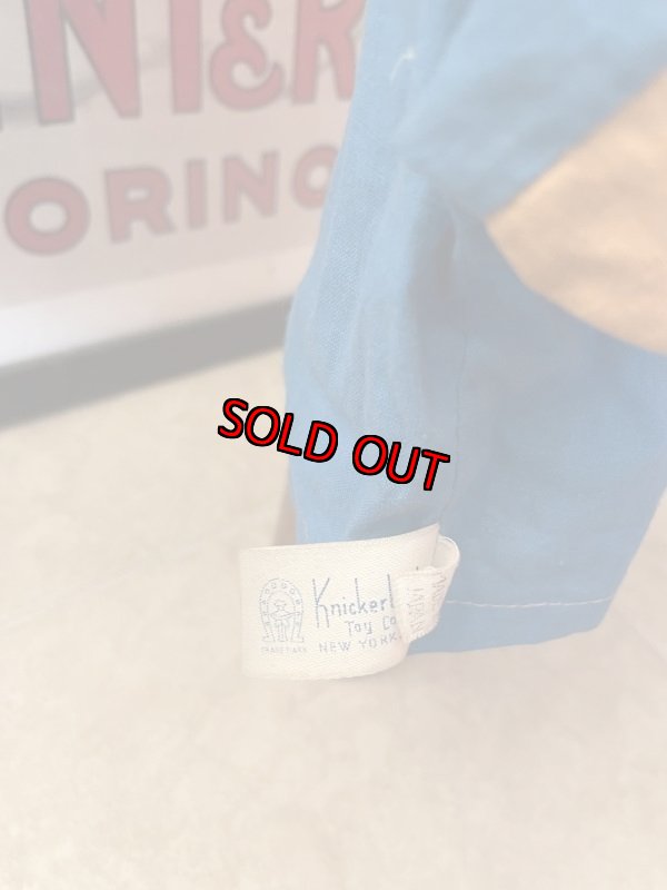 画像7: Hanna Barbera flintstones Fred Face Rubber Hand Puppet Blue Fabric with Black Tie 60’s (B) / ハンナバーベラ　フリントストーン　フレッド　フェイスラバー　パペット　布 (7)