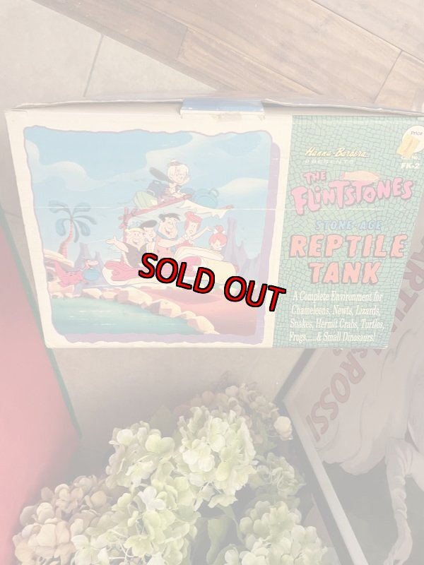 画像3: Hanna Barbera Flintstones Plastic reptile Tank Set with Box 1992 / フリントストーン　箱入り　爬虫類タンク　セット (3)