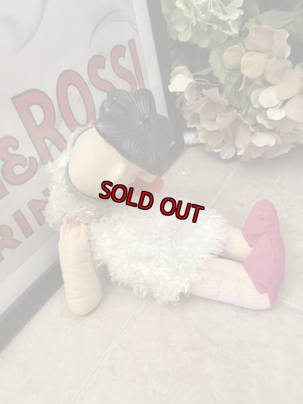 画像5: Flintstones knickerbockers Fred Rubber Face Doll White Cloth red tie 1961 (C) / フリントストーン　ニッカーボッカー　フェイスラバー　フレッド　ドール レッドタイ (5)