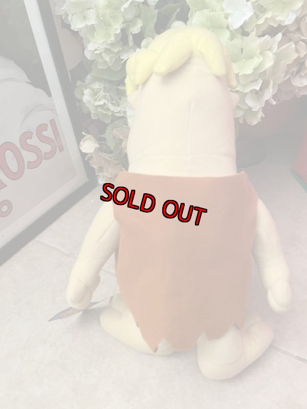 画像4: Hanna Barbera Flintstones Barney Plush Doll with Tag  / フリントストーン タグ付き　バーニー　大きめドール　 (4)