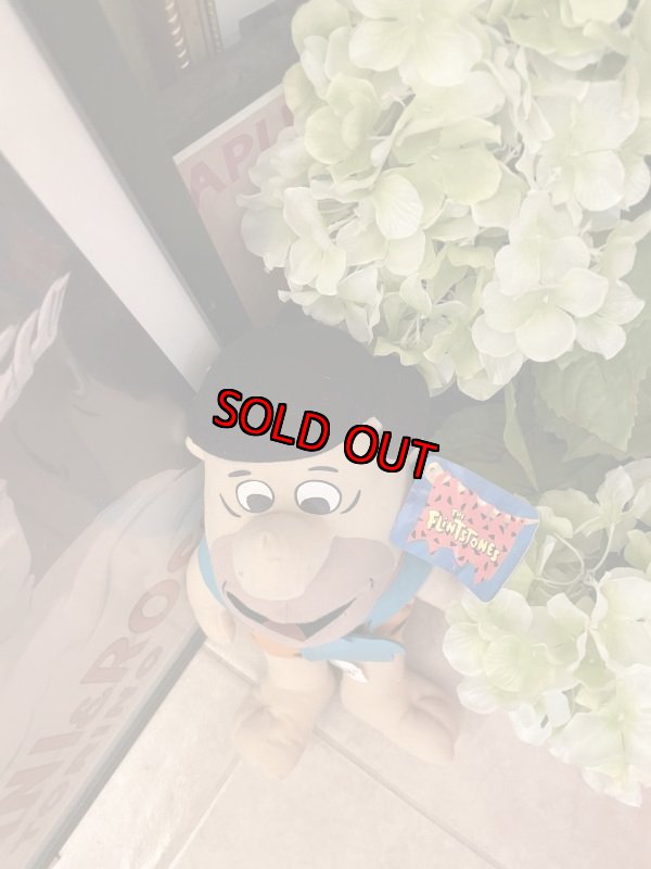 画像5: Hanna Barbera Flintstones Fred Plush Doll with Tag  / フリントストーン タグ付き　フレッド　大きめドール　 (5)