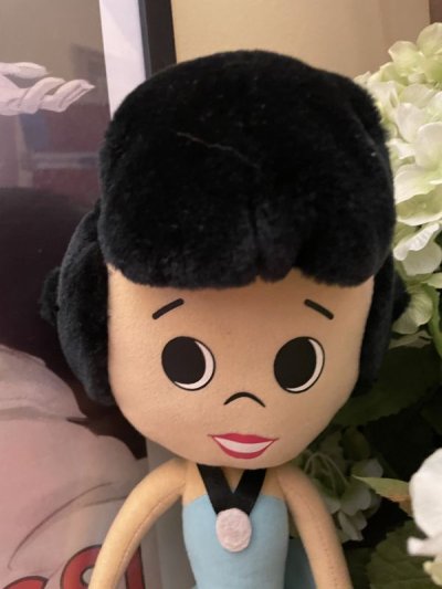 画像1: Hanna Barbera Flintstones Betty Plush Doll with Tag  / フリントストーン タグ付き　ベティ　大きめドール　