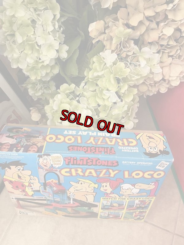 画像5: Hanna Barbera Flintstones Plastic crazy Loco Game Train Set with Box 1980 / フリントストーン　箱入り　クレイジー　トレインセット (5)