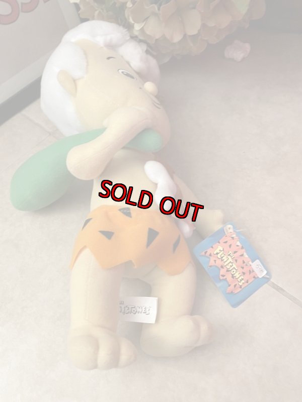 画像7: Hanna Barbera Flintstones Bamm Bamm  Plush Doll with Tag  / フリントストーン タグ付き　バンバン　大きめドール　 (7)