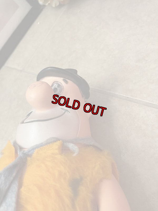 画像9: Hanna Barbera Flintstones Fred Plastic Coin Bank Doll 1975 / フリントストーン　フレッド　プラスチック製 貯金箱　ドール　 (9)