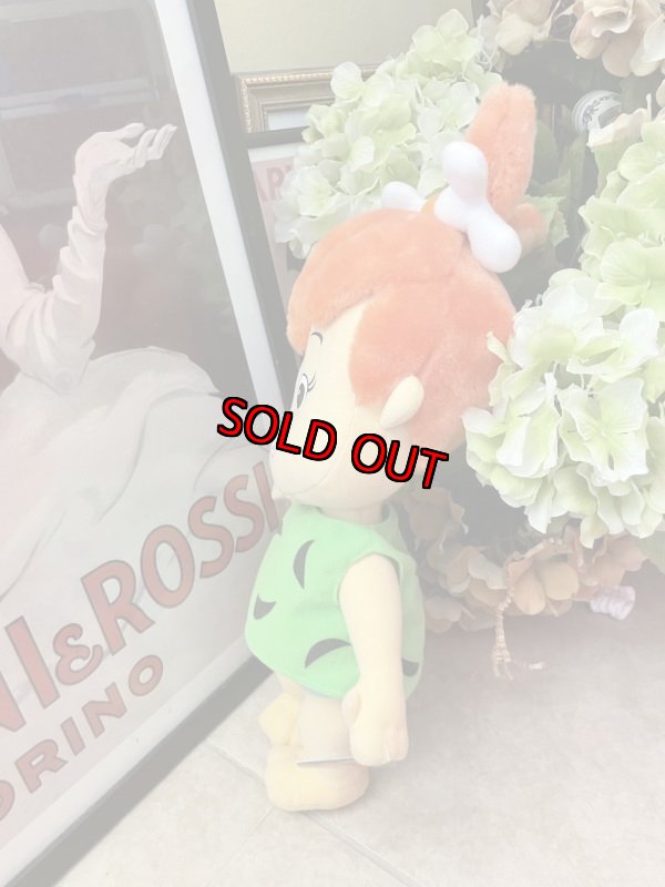 画像5: Hanna Barbera Flintstones Pebbles Plush Doll with Tag  / フリントストーン タグ付き　ペブルス　大きめドール　 (5)