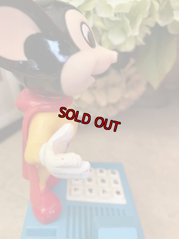 画像10: Mighty Mouse plastic Home Toy telephone 1979 / レア!!マイティマウス プラスチック製 トイ 電話機  (10)