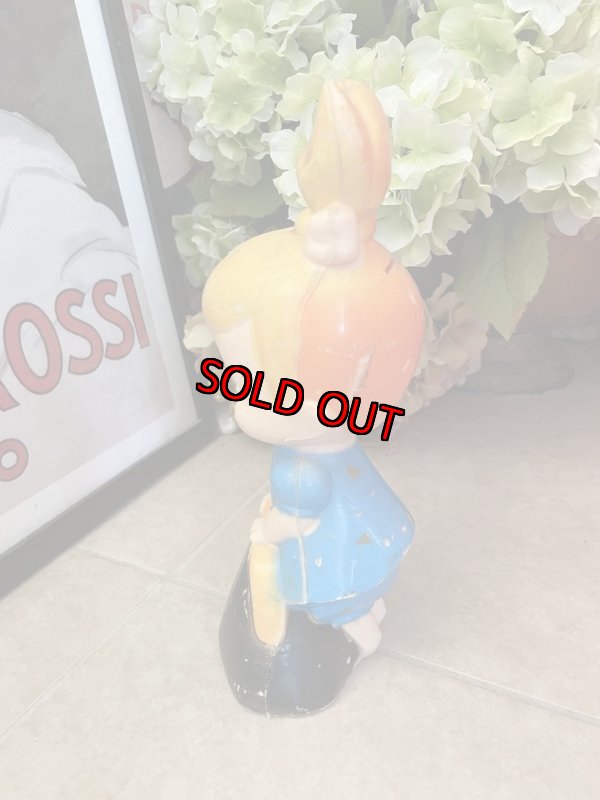 画像3: Hanna Barbera Flintstones Plastic Pebbles Coin Bank  / フリントストーン　プラスチック製　ペブルス　貯金箱　 (3)