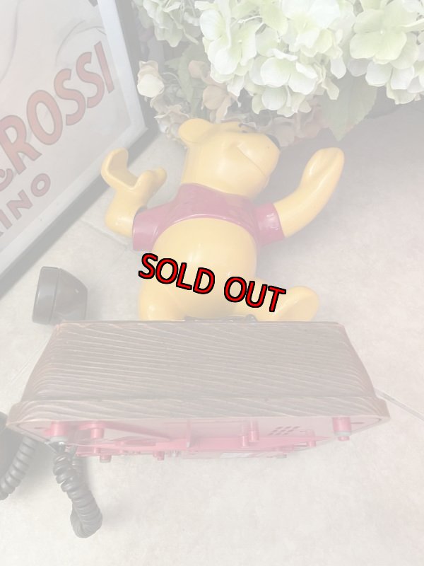 画像10: Disney Winnie the Pooh  doll home telephone / ディズニー　クマのプー　キャラクター電話機 (10)
