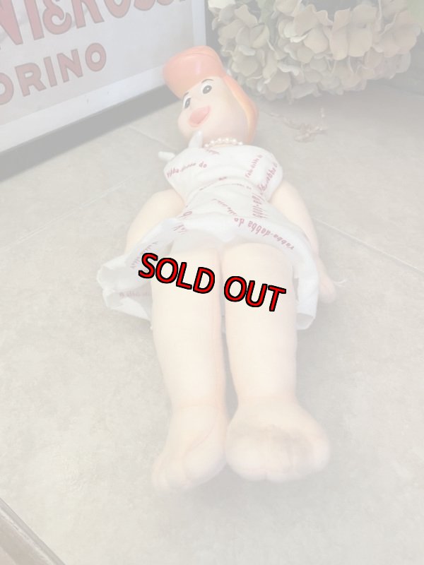 画像7: Flintstones  Wilma rubber face  Doll 41cm / フリントストーンズ　ウィルマ　ラバーフェイス　ドール (7)