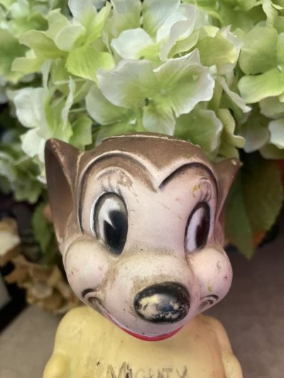 画像1: Mighty Mouse Rubber Doll  50-60‘s  / マイティマウス　ラバードール　