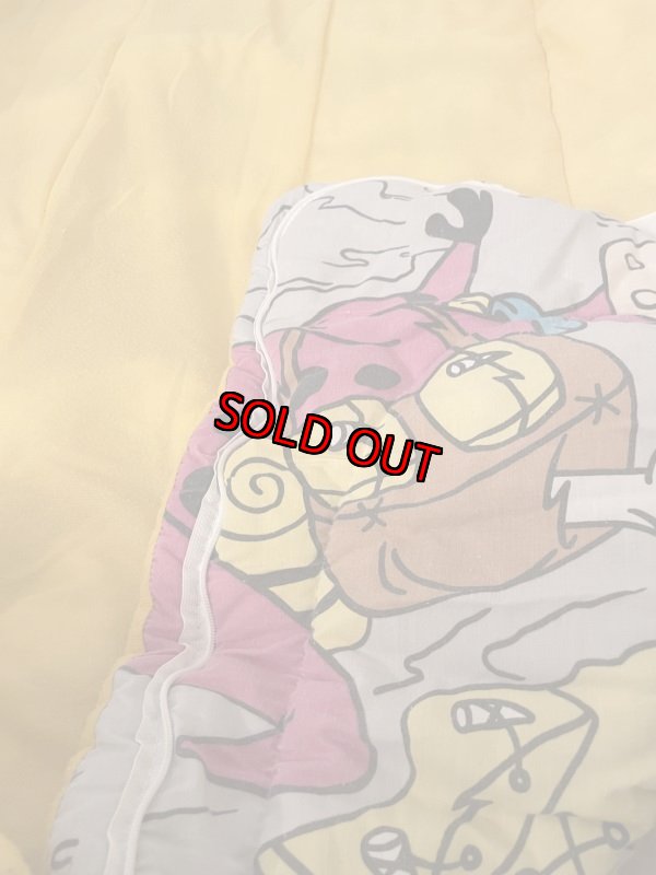 画像8: Coleman Hanna barbera Flintstones Sleeping Bag Blanket / コールマン、フリントストーンズ、のスリーピングバッグ、ブランケット (8)