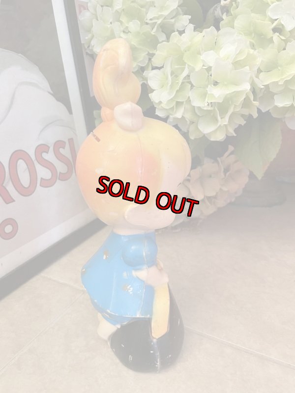 画像5: Hanna Barbera Flintstones Plastic Pebbles Coin Bank  / フリントストーン　プラスチック製　ペブルス　貯金箱　 (5)