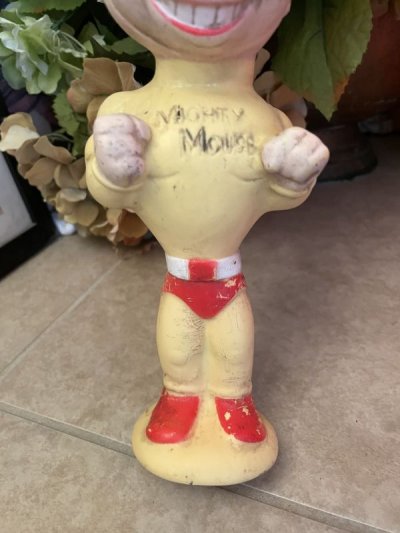 画像2: Mighty Mouse Rubber Doll  50-60‘s  / マイティマウス　ラバードール　