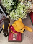 画像3: Disney Winnie the Pooh  doll home telephone / ディズニー　クマのプー　キャラクター電話機 (3)