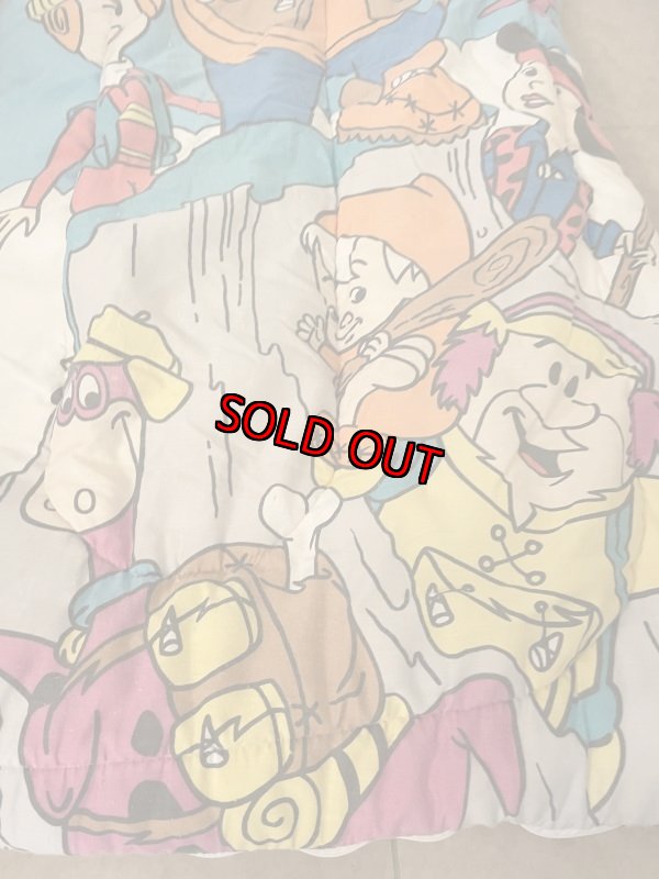 画像4: Coleman Hanna barbera Flintstones Sleeping Bag Blanket / コールマン、フリントストーンズ、のスリーピングバッグ、ブランケット (4)