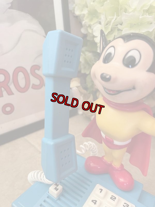 画像3: Mighty Mouse plastic Home Toy telephone 1979 / レア!!マイティマウス プラスチック製 トイ 電話機  (3)