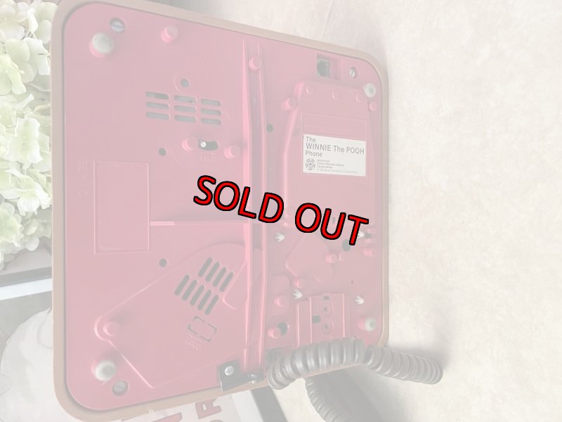 画像9: Disney Winnie the Pooh  doll home telephone / ディズニー　クマのプー　キャラクター電話機 (9)