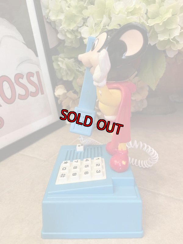 画像5: Mighty Mouse plastic Home Toy telephone 1979 / レア!!マイティマウス プラスチック製 トイ 電話機  (5)