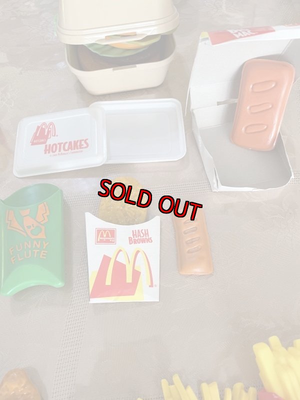 画像5: McDonald’s Big Mac happy meal play food set 30 Pieces (A) / マクドナルドのビッグマック、プレイフードセット 30ピース　 (5)