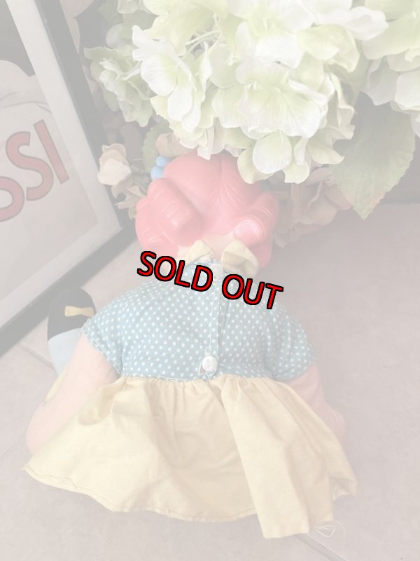 画像4: Dennis the Menace Margaret 38cm rubber face doll 1968 / わんぱくデニスのマーガレット　ラバーフェイス　ドール (4)