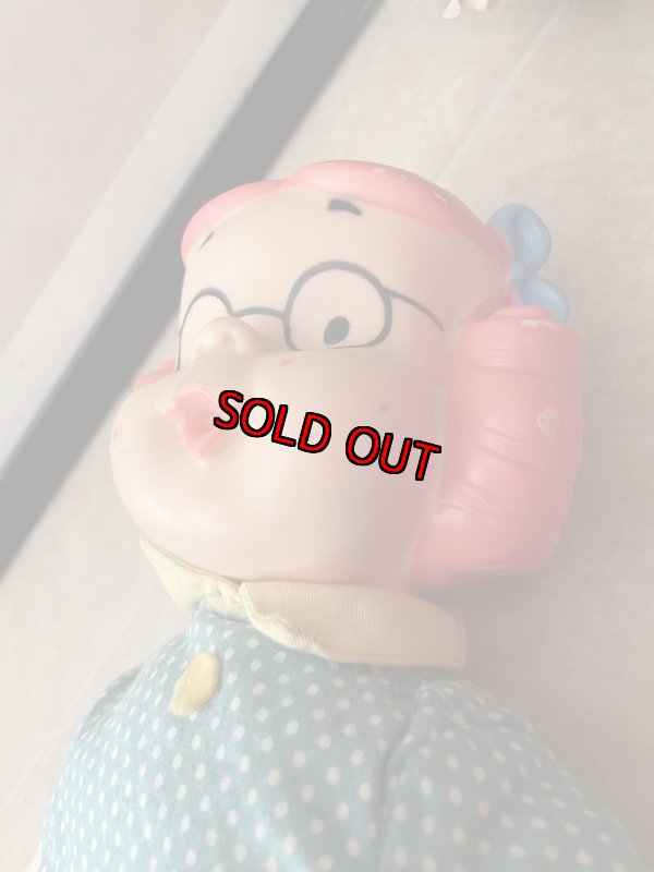 画像9: Dennis the Menace Margaret 38cm rubber face doll 1968 / わんぱくデニスのマーガレット　ラバーフェイス　ドール (9)