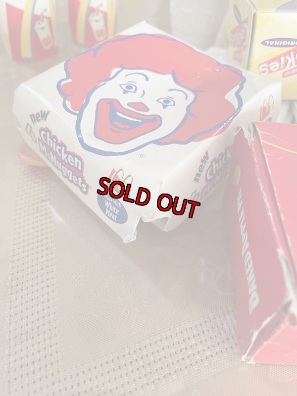 画像14: McDonald’s happy meal play food set with backpack over 30 Pieces (C) / マクドナルドのチーズバーガー型リュック付き、プレイフードセット 30ピース以上 (14)