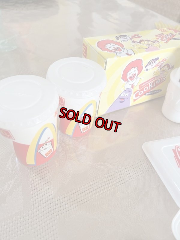 画像5: McDonald’s happy meal play food set with backpack over 30 Pieces (C) / マクドナルドのチーズバーガー型リュック付き、プレイフードセット 30ピース以上 (5)