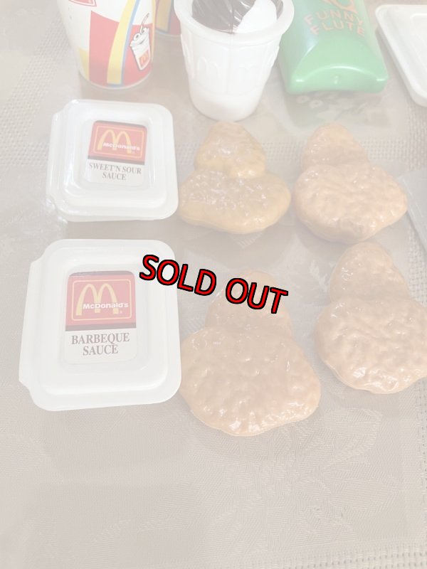 画像2: McDonald’s Big Mac happy meal play food set 30 Pieces (A) / マクドナルドのビッグマック、プレイフードセット 30ピース　 (2)