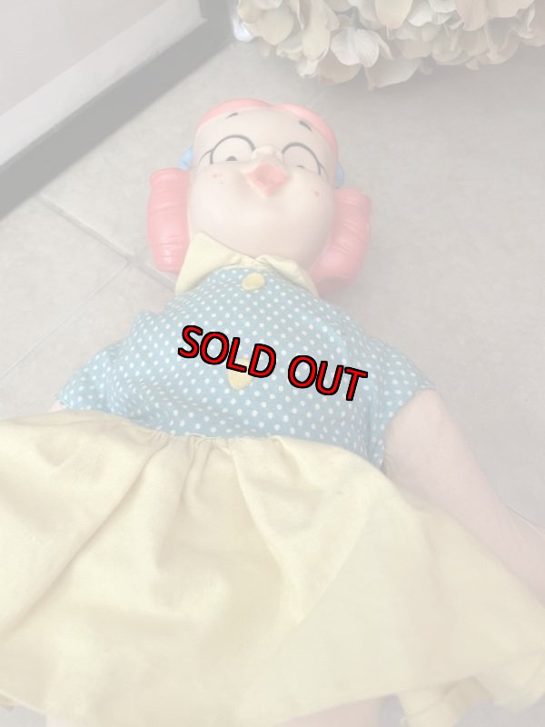 画像8: Dennis the Menace Margaret 38cm rubber face doll 1968 / わんぱくデニスのマーガレット　ラバーフェイス　ドール (8)