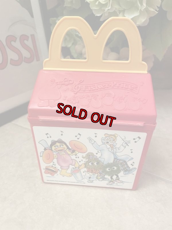 画像3: McDonald’s Fisher Price Happy Meal Lunch box Only 1989 / マクドナルド、フィッシャープライスのハッピーミールトイ  ランチボックス (3)