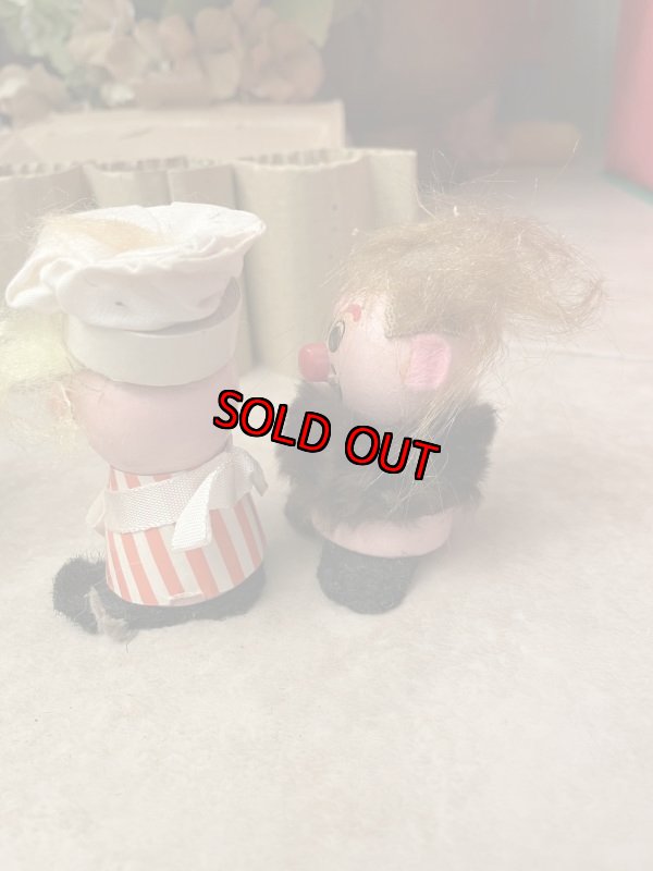 画像9: Kelloggs Cereal Friendly Fork wooden Tony,  Snap Dolls with Box / ケロッグ　シリアル　フレンドリーフォーク　箱入り木製　トニー、スナップ、、人形70‘s (9)