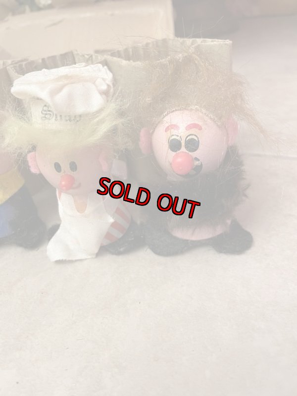 画像2: Kelloggs Cereal Friendly Fork wooden Tony,  Snap Dolls with Box / ケロッグ　シリアル　フレンドリーフォーク　箱入り木製　トニー、スナップ、、人形70‘s (2)