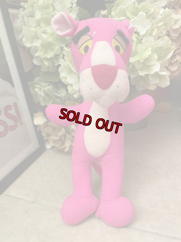 画像1: Pink Panther Mighty Star Stuffed Plush Doll (A) 1980 / ピンクパンサー、マイティスター　ぬいぐるみ　 (1)