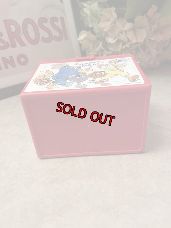 画像6: McDonald’s Fisher Price Happy Meal Lunch box Only 1989 / マクドナルド、フィッシャープライスのハッピーミールトイ  ランチボックス (6)