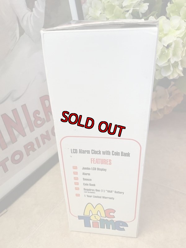 画像4: McDonalds Mc Time LCD Cup Alarm Clock With Box 1996 / マクドナルド、マックタイムのアラーム時計　箱付き (4)
