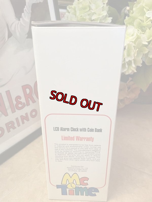 画像6: McDonalds Mc Time LCD Cup Alarm Clock With Box 1996 / マクドナルド、マックタイムのアラーム時計　箱付き (6)