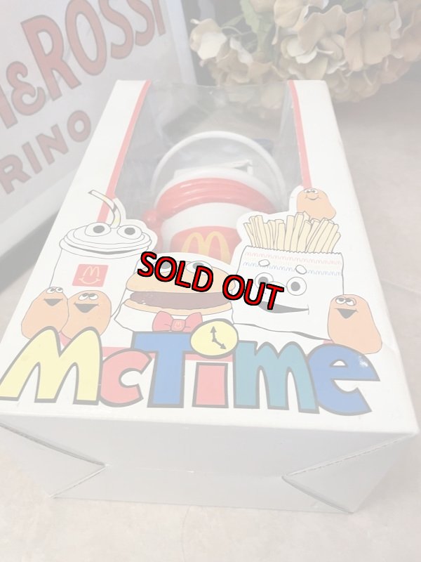 画像7: McDonalds Mc Time LCD Cup Alarm Clock With Box 1996 / マクドナルド、マックタイムのアラーム時計　箱付き (7)