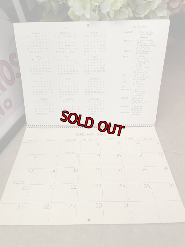 画像12: Disney Calendar 1979 / ディズニーのカレンダー　1979年 (12)