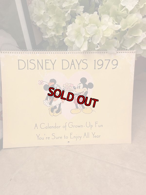 画像1: Disney Calendar 1979 / ディズニーのカレンダー　1979年 (1)