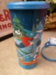 画像7: Disneyland limited edition Christmas Plastic tumbler with strap & holder 2021/ ディズニーランド　限定　プラスチック製　タンブラー　ストラップとホルダー付き (7)
