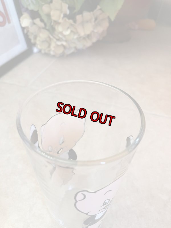 画像10: Looney Tunes Porky Pig Pepsi Glass 1973 / ルーニーチューンズ　ペプシ　ポーキーピッグ 　グラス (10)