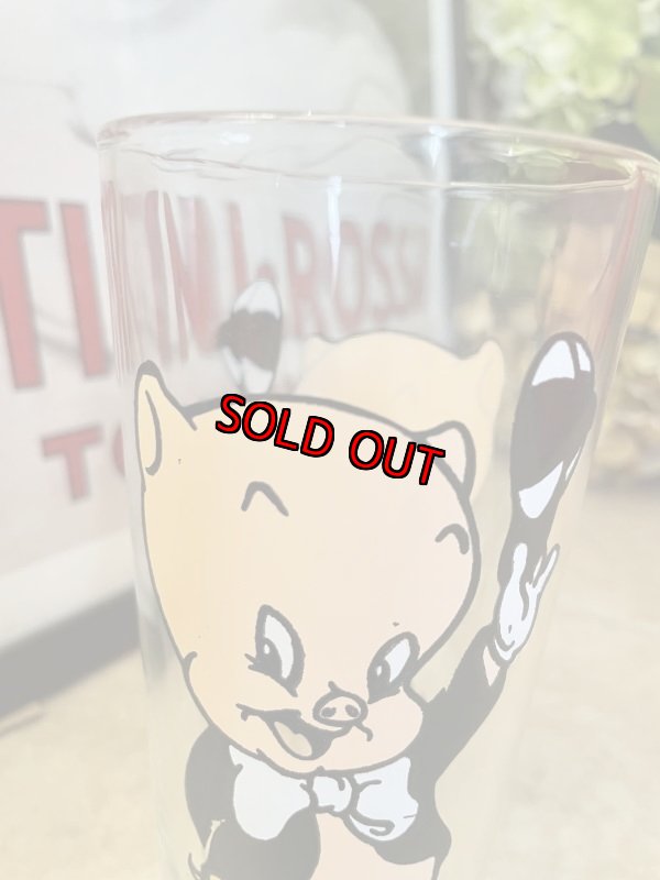 画像7: Looney Tunes Porky Pig Pepsi Glass 1973 / ルーニーチューンズ　ペプシ　ポーキーピッグ 　グラス (7)