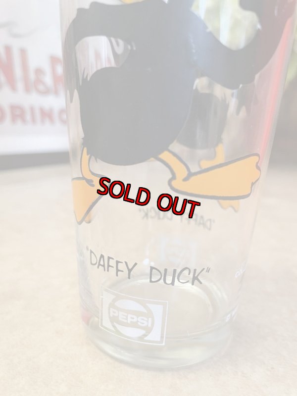 画像7: Looney Tunes Daffy Duck Pepsi Glass 1973 / ルーニーチューンズ　ペプシ　ダフィ　ダック 　グラス (7)