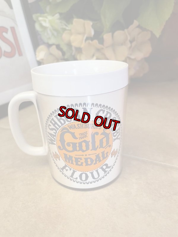 画像1: Gold Medal Flour Plastic Mug  / ゴールドメダル　プラスチック製マグ (1)